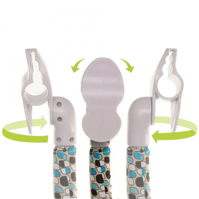 Rotaļlietu loks ratiņiem/krēsiņam  "Owl blue"