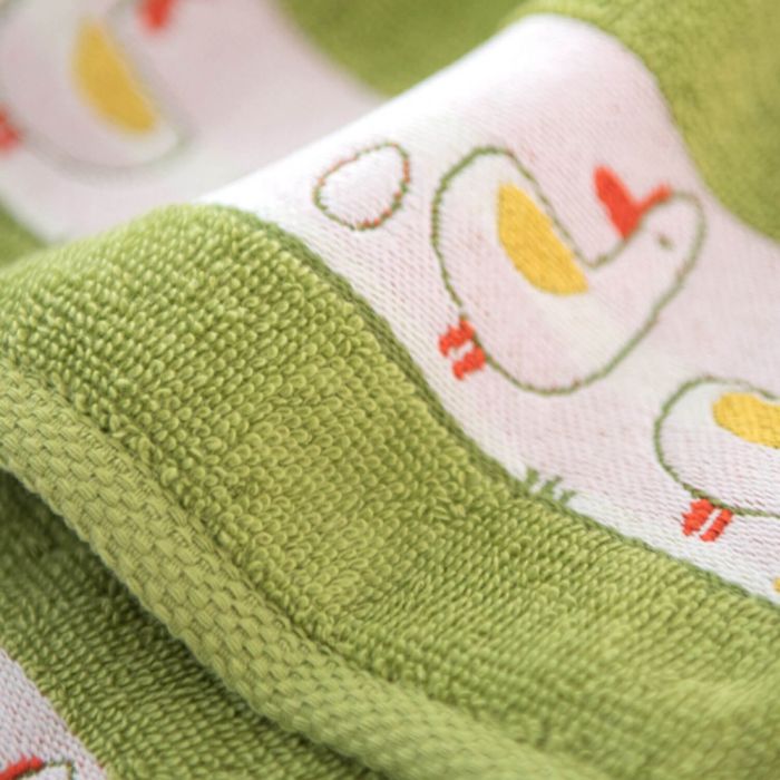 Dvielis bērniem (Ēģiptes kokvilnas) "Duck green"