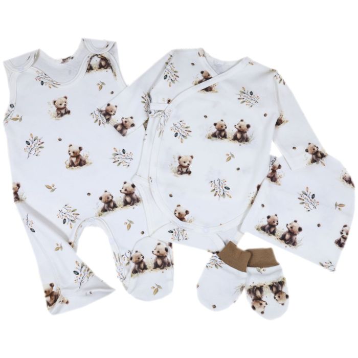 Bērnu komplektiņš no 4 daļam "Little bears"