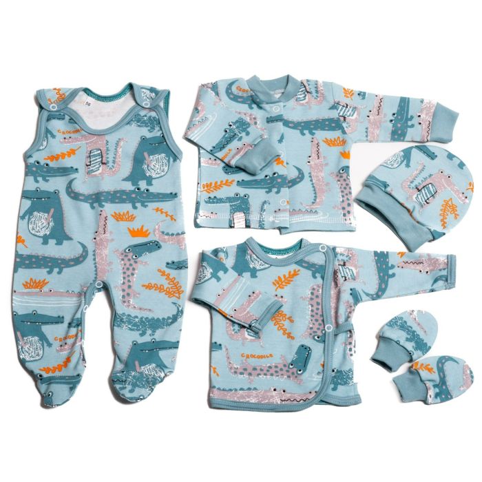 Bērnu komplektiņš no 5 daļam "Croco iceberg" 