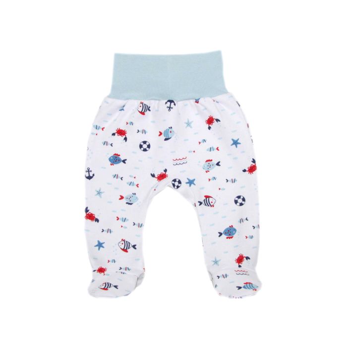 Zīdaiņu bikses "Crabs iceberg" , ar kājām  I Apģērbi mazuļiem