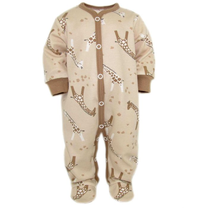 Zīdaiņu kokvilnas rāpulītis ar piedurknēm "Melman"