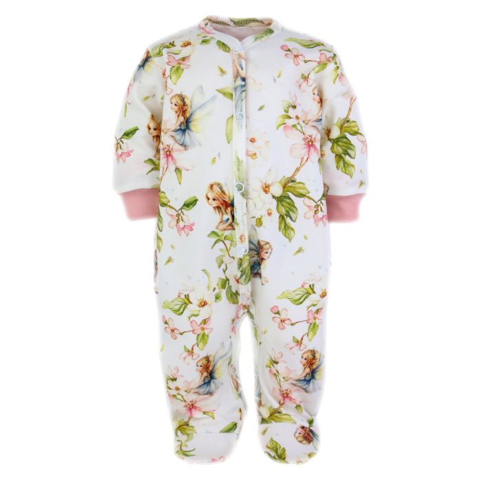 Zīdaiņu rāpulītis ar piedurknēm  "Fairies" 