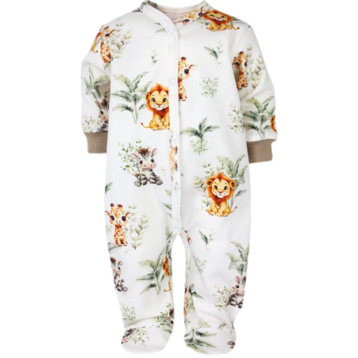 Zīdaiņu rāpulītis ar piedurknēm  "Safari" 