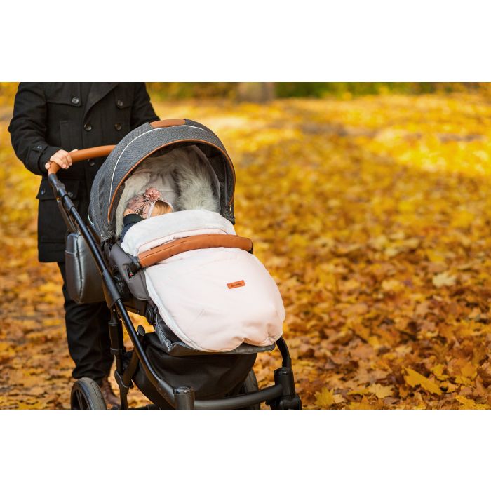 Guļammaiss bērnu ratiem  "Indiana pink" 