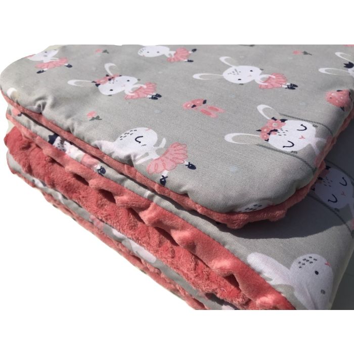 Komplekts ratiņiem "Doris" sega 60x75cm un spilvens 35x25cm