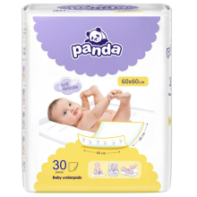 Panda absorbējoši paladziņi  60x60 cm 30 gab