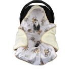 Pledas vokelis automobilinei kėdutei "Balerina"