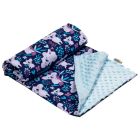 Bērnu pleds 100x75cm "Lucky bamboo" zils