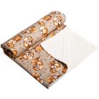 Pledas kūdikiui "Puppy" 100x75cm  smėlio spalvos