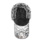 Šiltas miegmaišis - vokelis vežimėliui "Combi" Black/Grey