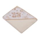 Dvielis ar kapuci  "Baby deer" 80x80 cm 