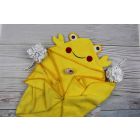 Dvielis ar kapuci "Bear" 120x100cm brūns