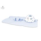 Dvielis ar kapuci "UP" 100x100 cm blue