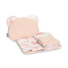 Komplekts "Natural lilia" pleds 56x76 cm un spilvens 36x28 cm