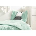 Muslino patalynė kūdikiui 135x100 "Soft mint"