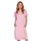 Kokvilnas naktskrekls grūtniecēm un barojošām "Night" pool blue