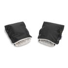 Pirštinės-mova vežimėliui ar rogėms "Warm" juodos spalvos