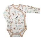 Bodijs ar garām piedurknēm "Jungle" 