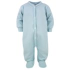 Zīdaiņu kokvilnas rāpulītis ar piedurknēm  "Blank" mint 