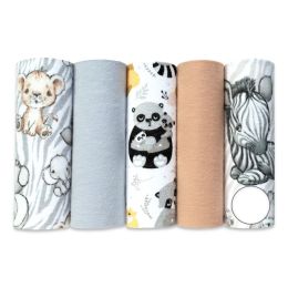 Flaneļa autiņu komplekts "Neutral"