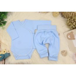 Bērnu komplektiņš no 2 daļam "Blank baggi baby blue" 