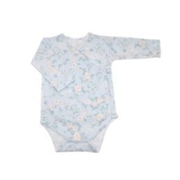 Bodijs ar garām piedurknēm "Gentle story" zils