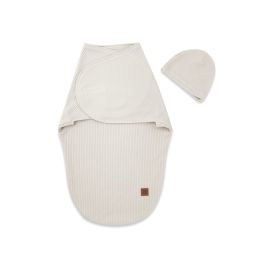 Autiņš - kokons jaundzimušajam Leo interlock soft beige