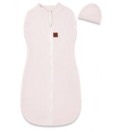 Autiņš - kokons jaundzimušajam Teddy interlock super soft pale rose
