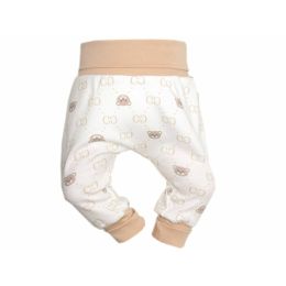Zīdaiņu bikses "Bear glamour beige" balts