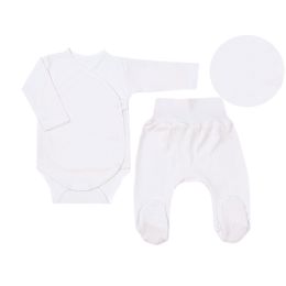 Bērnu komplektiņš no 2 daļam  "Natural white"