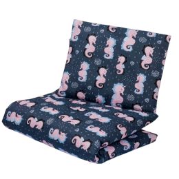 Bērnu gultas veļa ratiem "SEAHORSE"