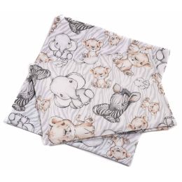 Patalynė kūdikio lopšiukui 80x70cm "Lion" pilka 