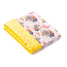 Pledas su gėlėmis, ryškus, kūdikiui