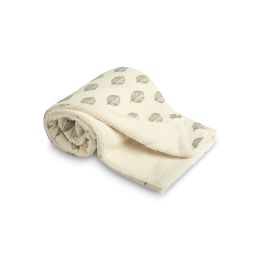 Pledas kūdikiui "Silky" 100x80 cm su Peony raštu