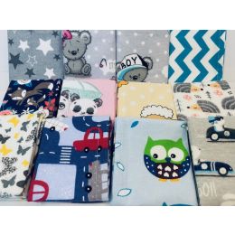 Flaneļa autiņš ūdens necaurlaidīgi 45x55cm (izvēlēties zīmējumu)