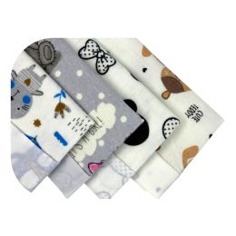 Flaneļa autiņš ūdens necaurlaidīgi Maxi 45x115cm  "Baby Deer"