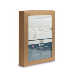 Bērnu pleds ar spilvenu "Soft cloud" 98x78 cm balts