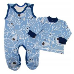 Bērnu komplektiņš no 5 daļam "Grizzly" zils