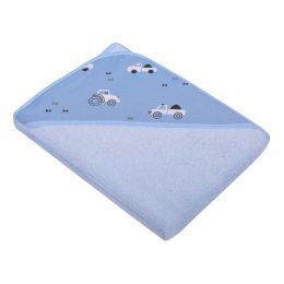 Dvielis ar kapuci "Traffic" 80x80 cm