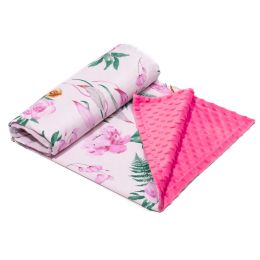 Pledas su gėlėmis, ryškus, kūdikiui