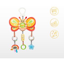 Pakabinamas žaislas kūdikiui "Owl blue"