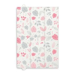 Ūdens necaurlaidīgi palags 40x58  "Flora" rozā