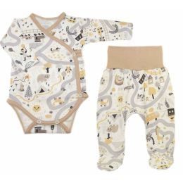 Bērnu komplektiņš no 2 daļam "Sunny days" bēšs