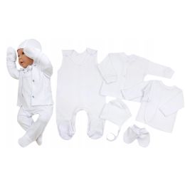 Bērnu komplektiņš no 5 daļam "Blank white" 