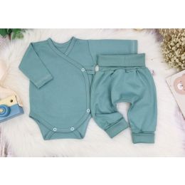 Bērnu komplektiņš no 2 daļam "Blank baggi green" 