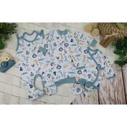 Bērnu komplektiņš no 5 daļam "Animals iceberg" 