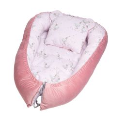 Bērnu ligzdiņa "Golden goose pink"