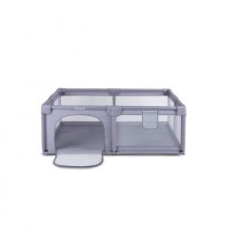 Kidwell bērnu manēža "Fanko" 120x180 cm  pelēka krāsa