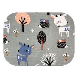 Marles autiņi ar zīmējumu 70x80cm "Grey Bembi" 